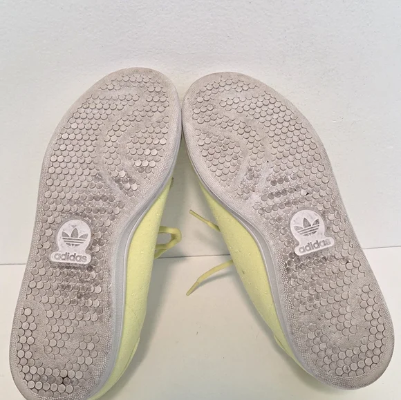 Adidas Stan Smith Always Original Yellow Floral Sneakers Women’s Sz 7 - Picture 14 of 16